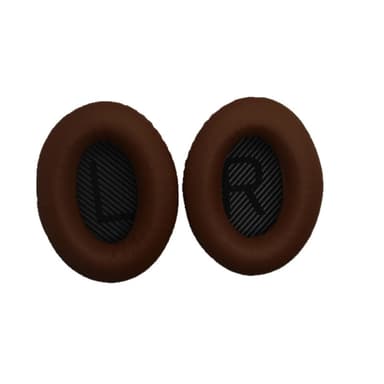 Vaihtokuulokkeet ja sanka Bose QC15 QC25 QC35 kuulokkeille Kahvi + musta