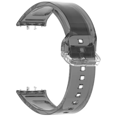 Samsung Galaxy Fit3 väriä vaihtava silikonikellon ranneke Musta
