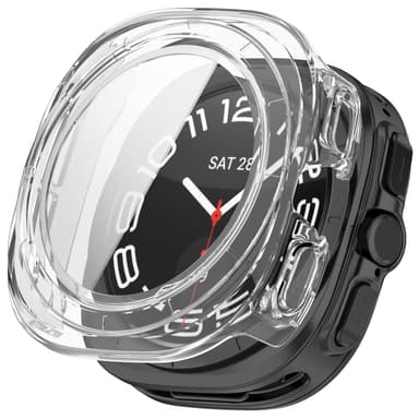 Samsung Watch Ultra 47 mm kotelo sisäänrakennetulla näytönsuojalla Läpinäkyvä