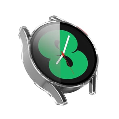 PC-kotelo + karkaistu lasi näytönsuoja Samsung Galaxy Watch FE 40mm:lle Läpinäkyvä