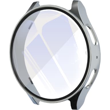 Suojakotelo Samsung Watch 7:lle sisäänrakennetulla näytönsuojalla Harmaa 44mm