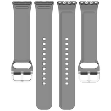 Samsung Galaxy Fit3 väriä vaihtava silikonikellon ranneke Musta