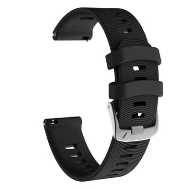 Silikonihihna Garmin Vivoactive 3:lle Musta