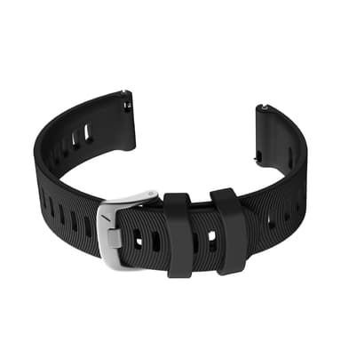 Silikonihihna Garmin Vivoactive 3:lle Musta