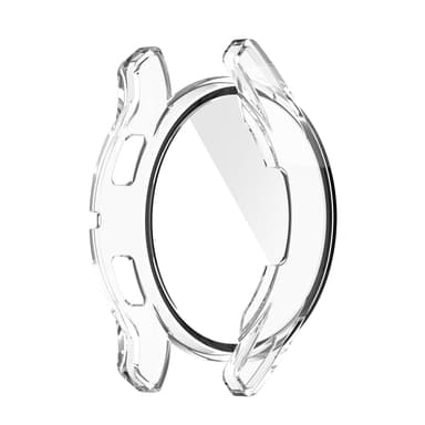 PC-kotelo + karkaistu lasi näytönsuoja Samsung Galaxy Watch FE 40mm:lle Läpinäkyvä