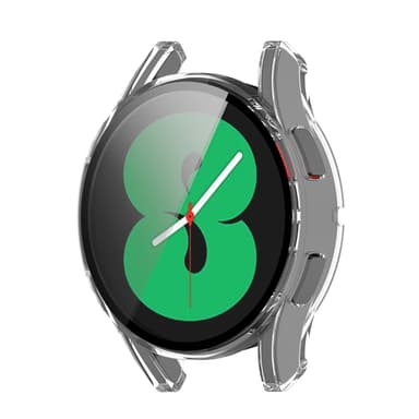 PC-kotelo + karkaistu lasi näytönsuoja Samsung Galaxy Watch FE 40mm:lle Läpinäkyvä