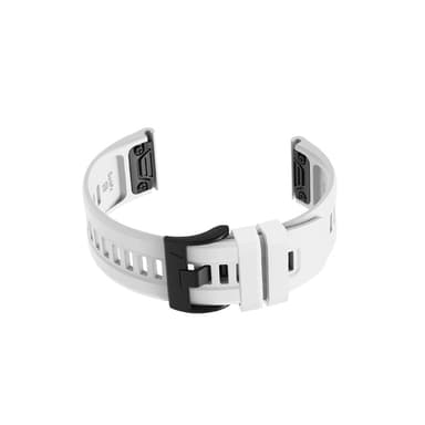 Silikoni kellohihna Garmin Fenix 7x:lle Valkoinen