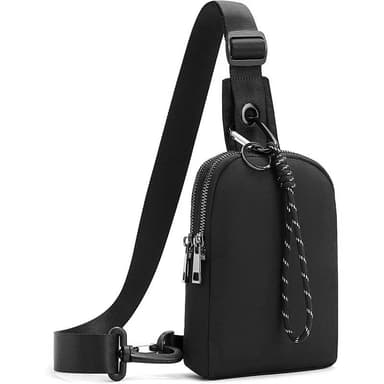 Outdoor Crossbody laukku Musta