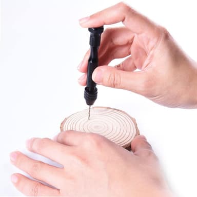 Manuaalinen työkalusarja Micro Twist Drill -poralla Musta