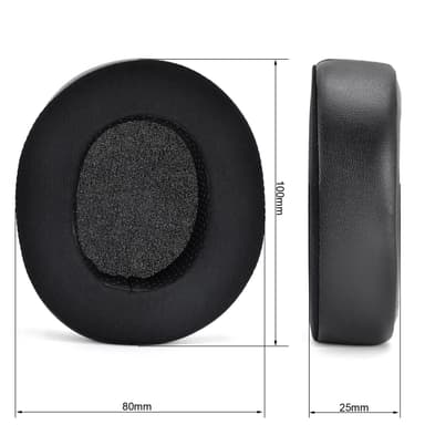 SteelSeries Arctis1/3/5/7X/9X/9 PRO:n kanssa yhteensopivat korvaavat korvatyynyt Musta