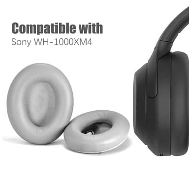 Sony WH-1000XM4 korvatyynyt 1 pari Harmaa