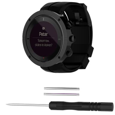 Silikoninen vaihtohihna Suunto Kailash 7R:lle