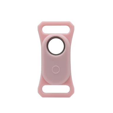 Silikoninen suojakotelo lemmikkipantalle Samsung Galaxy Smart Tag 2 Vaaleanpunainen