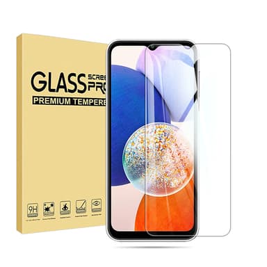 Karkaistu lasi näytönsuoja Samsung Galaxy A15:lle Läpinäkyvä
