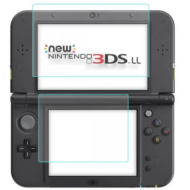Näytönsuoja Nintendo 3DS XL:lle Läpinäkyvä