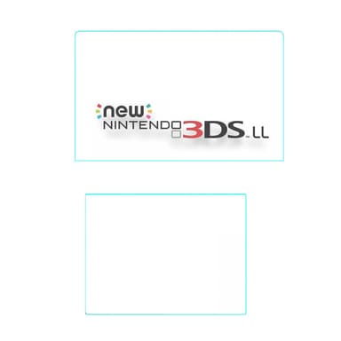 Näytönsuoja Nintendo 3DS XL:lle Läpinäkyvä