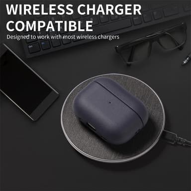 TPU suojakoteo AirPods Pro/Pro 2:lle Musta Airpods Pro 2