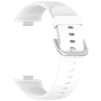 Silikoniranneke Huawei Watch Fit 3:lle Valkoinen