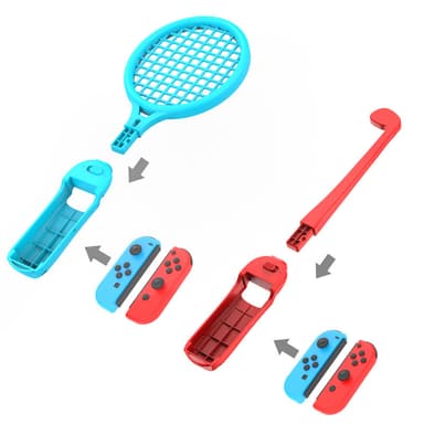 Nintendo Switch tarvikkeet urheilupeleihin 12 osaa Monivärinen