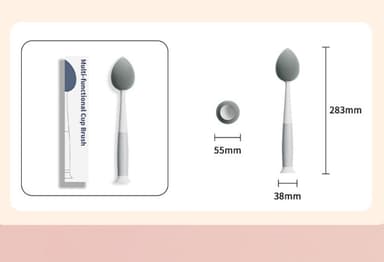 3-in-1 puhdistusharja Valkoinen