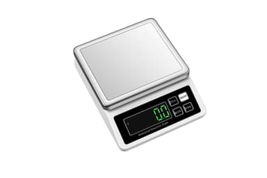 Elektroninen digitaalinen vaaka Valkoinen 10kg/0,1g