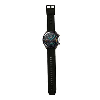 Silikoniranneke Huawei Watch GT2E/GT2:lle 46 mm/GT 46 mm Musta