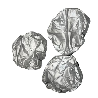 Vedenpitävä polkupyörän satulanpäällinen 3 kpl Musta XL