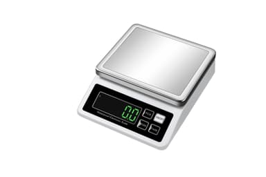 Elektroninen digitaalinen vaaka Valkoinen 10kg/0,1g