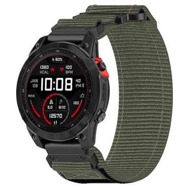Garmin 20 mm nailonranneke Harmaa