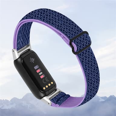 Säädettävä nailonhihna Fitbit Altalle Sininen
