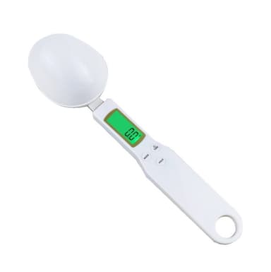 Digitaalinen lusikkavaaka 500 g / 0,1 g Valkoinen