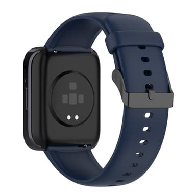 SKG V9 Pro, Amazfit Bip5 Unity nestesilikoninen kellohihna Tummansininen