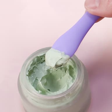 Silikoniripsiharjat ripsivärit 4 kpl, 1 eyeliner stensiili