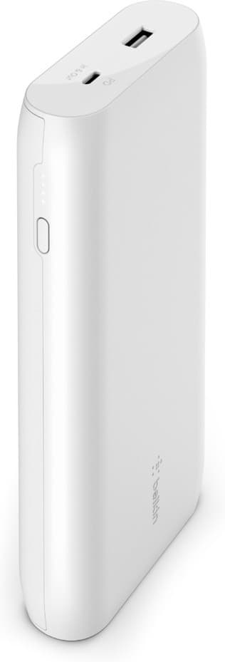 Belkin USB-C Power Bank 20K -varavirtalähde, 20 000 mAh, valkoinen