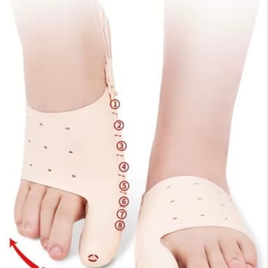 Bunion Corrector for Hallux Valgus, säädettävä varpaiden suoristustuki M