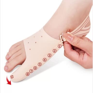 Bunion Corrector for Hallux Valgus, säädettävä varpaiden suoristustuki M