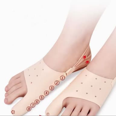 Bunion Corrector for Hallux Valgus, säädettävä varpaiden suoristustuki M