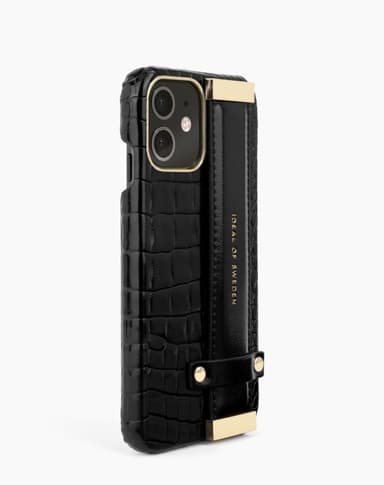 Statement Case iPhone 12 Mini Neo Noir Croco