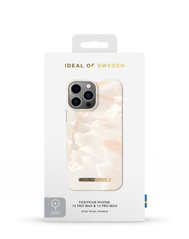 Printed Case MagSafe 12 Pro Max / 13 Pro Max Rose Pearl Marble