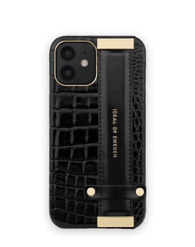 Statement Case iPhone 12 Mini Neo Noir Croco