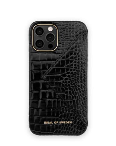Statement Case iPhone 12 Pro Max Neo Noir Croco