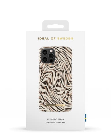 Printed Case iPhone 12 Pro Max Hypnotic Zebra