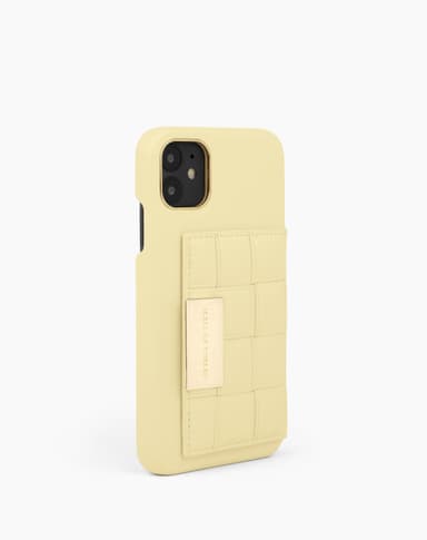 Statement Case iPhone 11 / XR Braided Butter Yellow