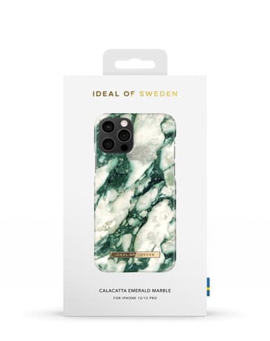 Printed Case iPhone 12 / 12 Pro Calacatta Emerald Marble