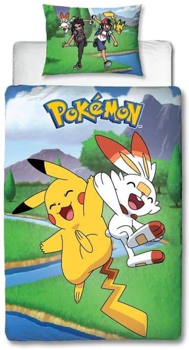 Pokémon Vuodevaatteet - Aikuisten koko 140 x 200 cm - Pokemon (POK418)