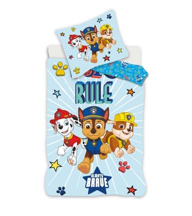 Paw Patrol Vuodevaatteet - Junior-koko 100x140 cm - Paw Patrol