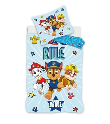 Paw Patrol Vuodevaatteet - Junior-koko 100x140 cm - Paw Patrol