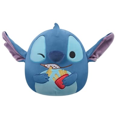 Squishmallows 20 cm Disney Stitch pitelemässä ranskalaisia perunoita (219363)