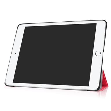 iPadille 9.7 (2018)/9.7 (2017) Kolminkertainen kotelo - punainen