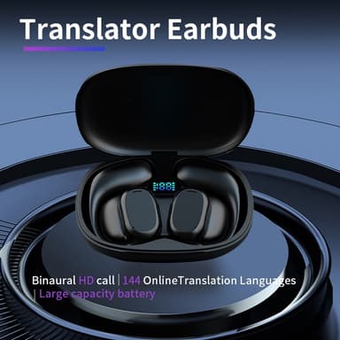 Älykäs Bluetooth-kääntäjä Kääntäjä Liikematkojen oppiminen